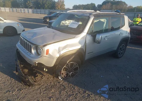 2017 Jeep Renegade Limited 4X4 from USA, damaged, VIN ZACCJBDB4HPE59488
